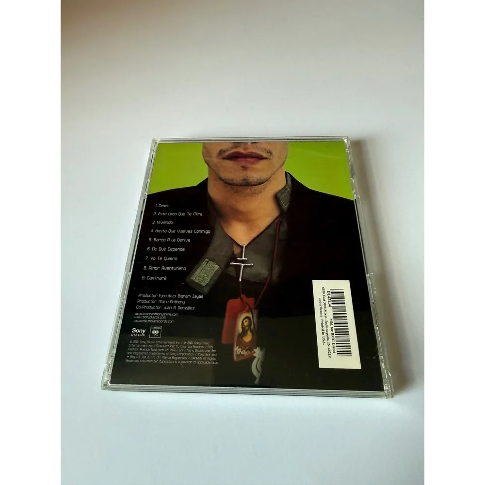 Marc Anthony Libre CD 2001 Latin Pop Salsa Sony Discos D142234